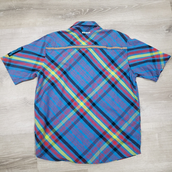 COOGI  button down silver thread XL - Picture 3 of 6